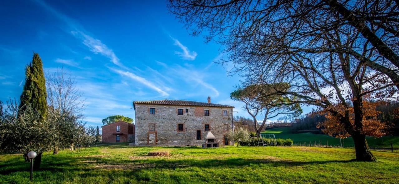 Ulivo-Chianti Charming Flat With Private Parking! Apartment Asciano Luaran gambar