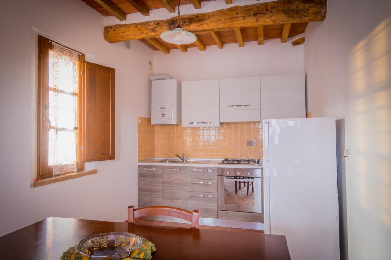 Ulivo-Chianti Charming Flat With Private Parking! Apartment Asciano Luaran gambar