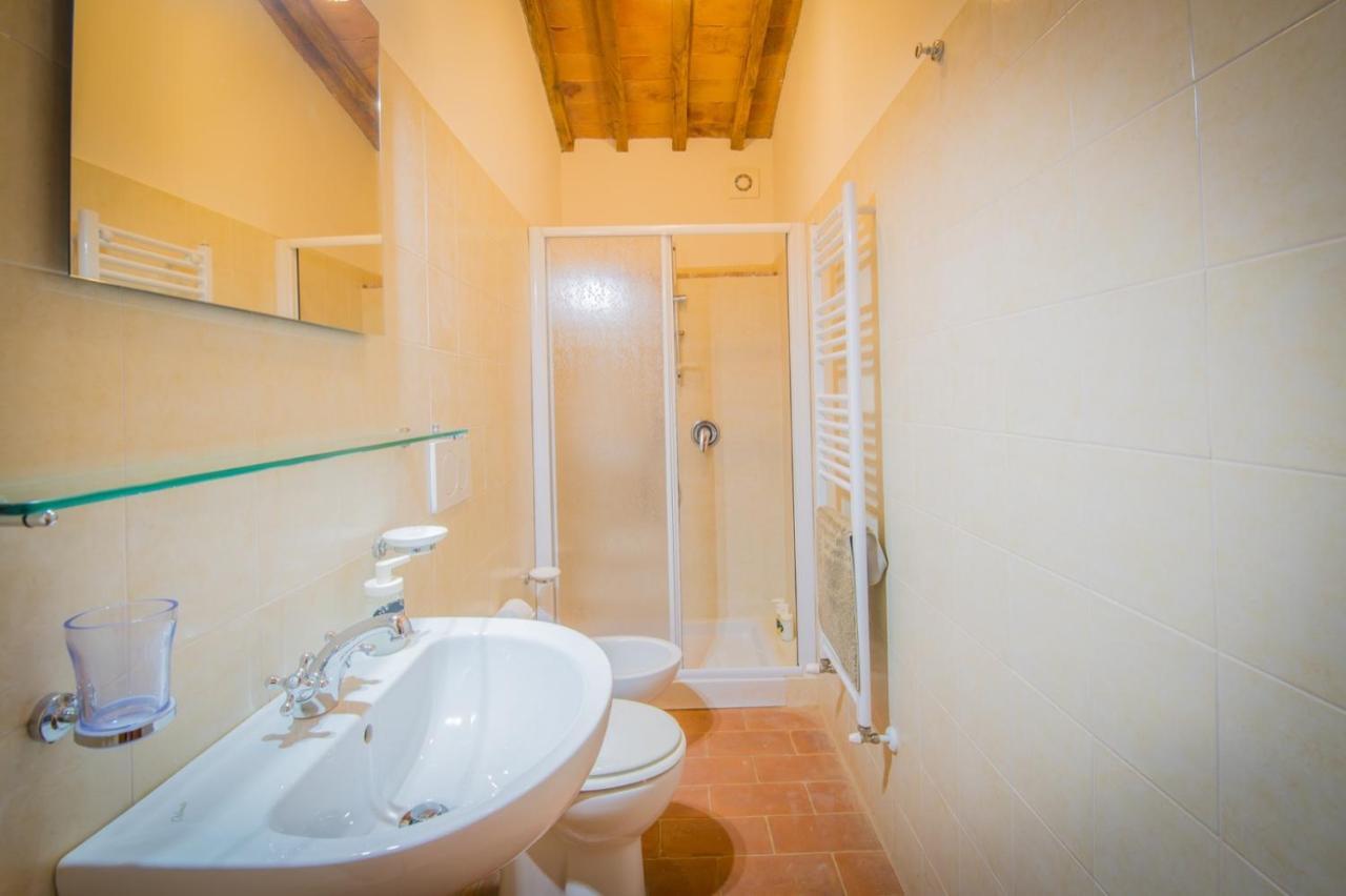 Ulivo-Chianti Charming Flat With Private Parking! Apartment Asciano Luaran gambar