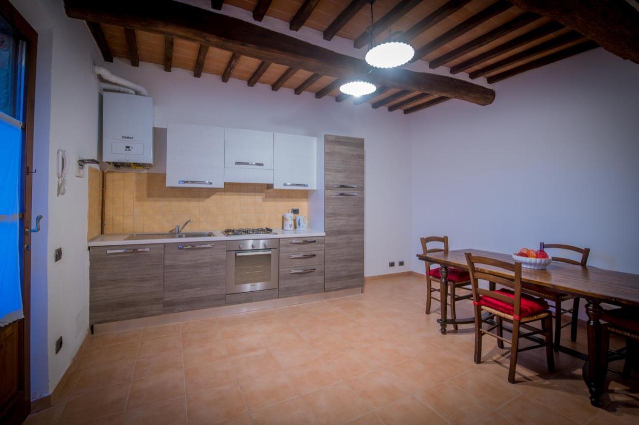 Ulivo-Chianti Charming Flat With Private Parking! Apartment Asciano Luaran gambar