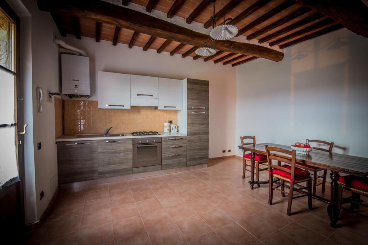 Ulivo-Chianti Charming Flat With Private Parking! Apartment Asciano Luaran gambar