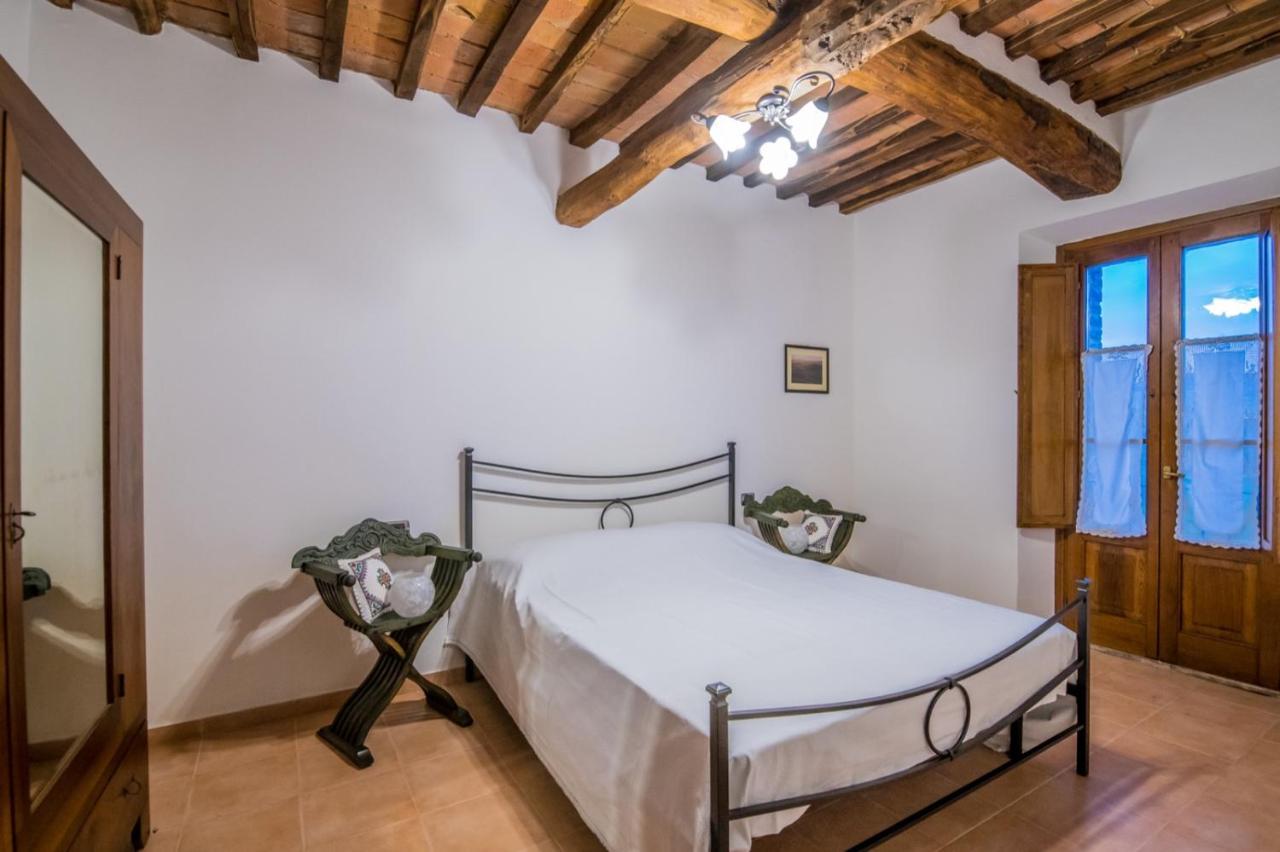 Ulivo-Chianti Charming Flat With Private Parking! Apartment Asciano Luaran gambar
