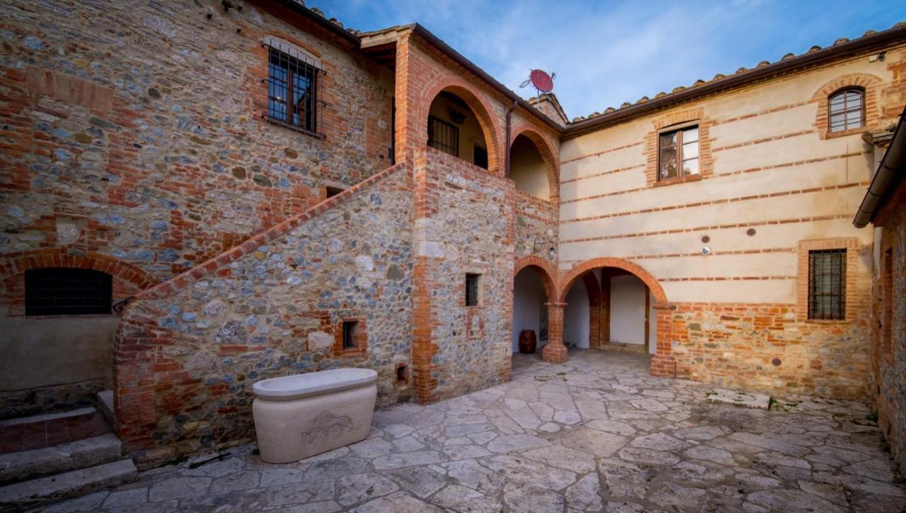 Ulivo-Chianti Charming Flat With Private Parking! Apartment Asciano Luaran gambar