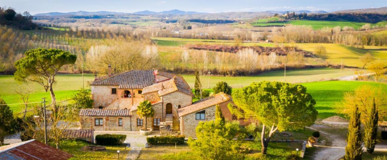 Ulivo-Chianti Charming Flat With Private Parking! Apartment Asciano Luaran gambar