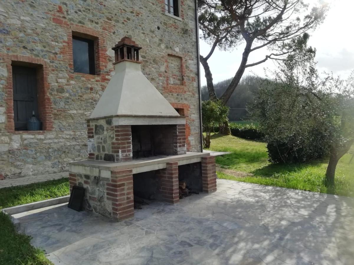 Ulivo-Chianti Charming Flat With Private Parking! Apartment Asciano Luaran gambar