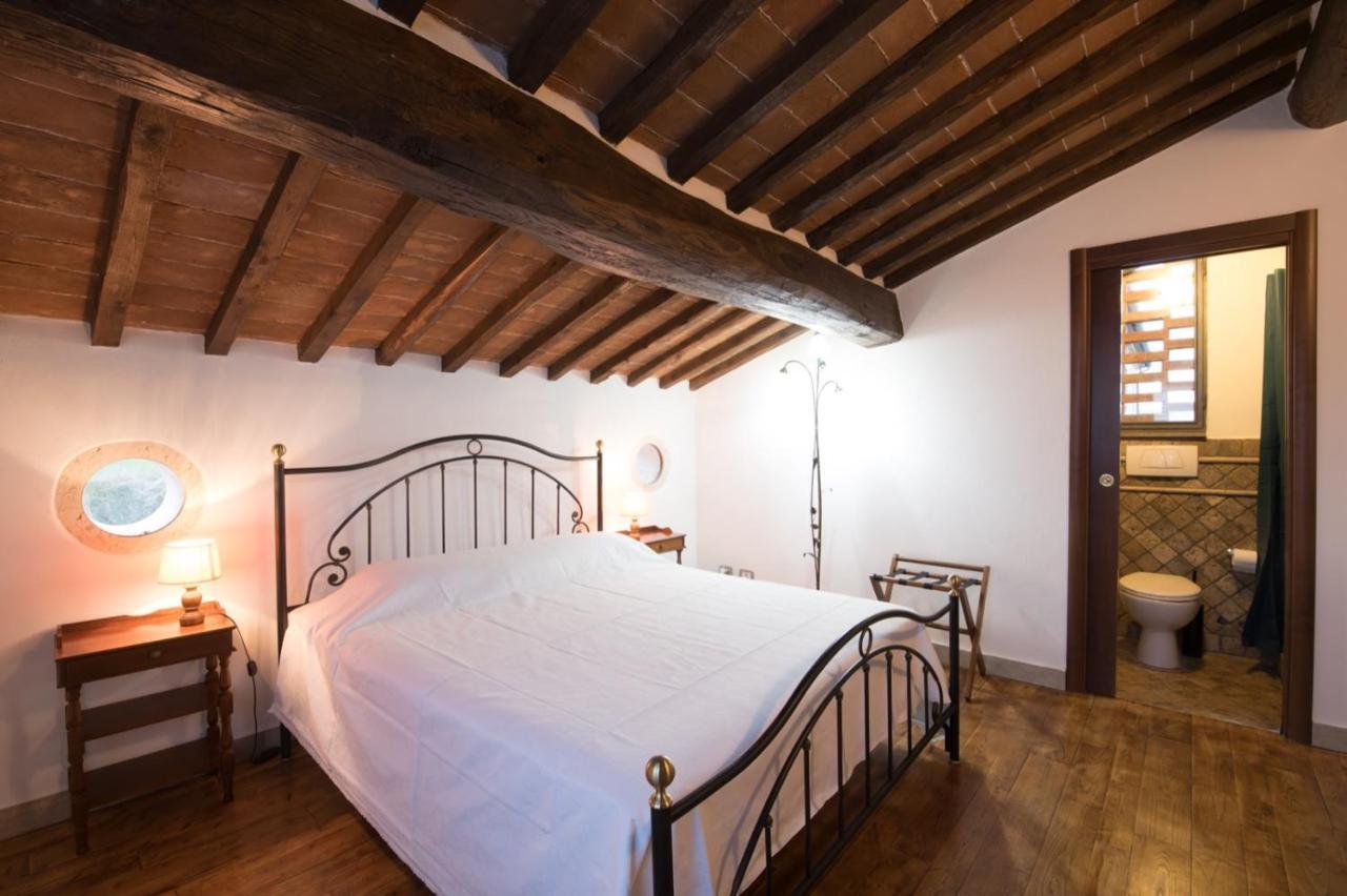 Ulivo-Chianti Charming Flat With Private Parking! Apartment Asciano Luaran gambar