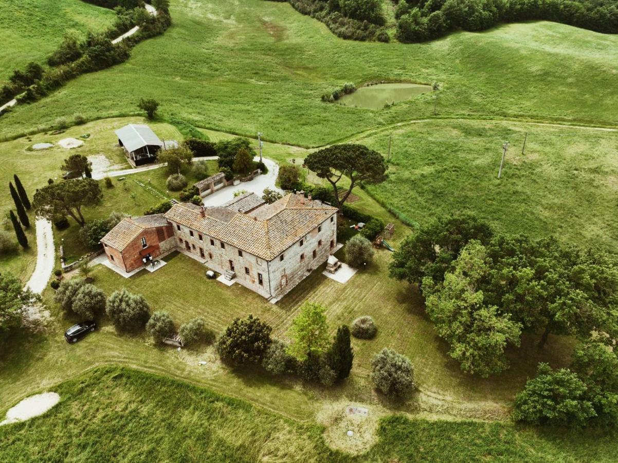 Ulivo-Chianti Charming Flat With Private Parking! Apartment Asciano Luaran gambar