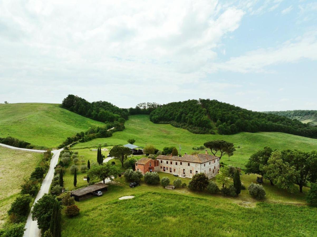 Ulivo-Chianti Charming Flat With Private Parking! Apartment Asciano Luaran gambar