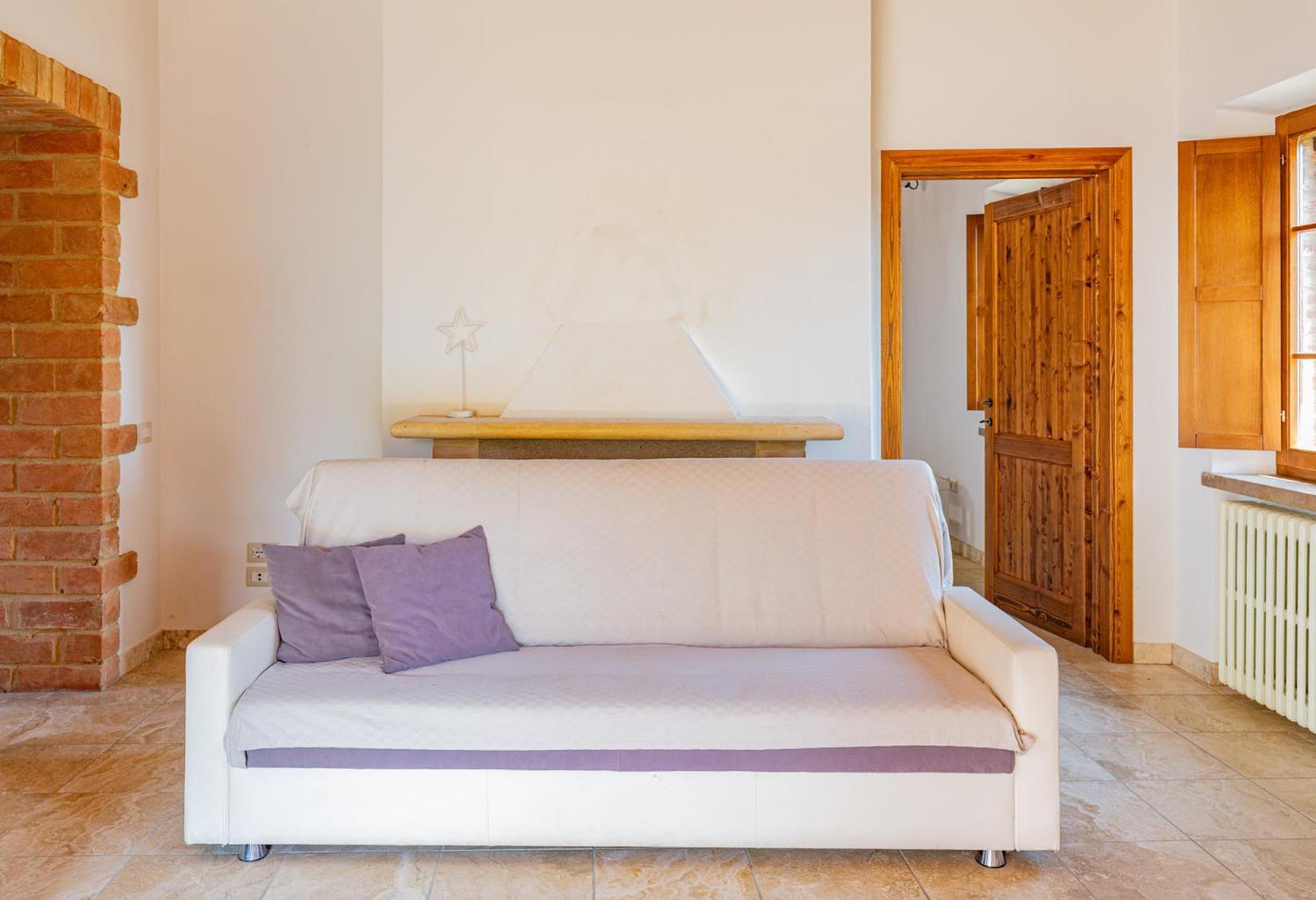Ulivo-Chianti Charming Flat With Private Parking! Apartment Asciano Luaran gambar