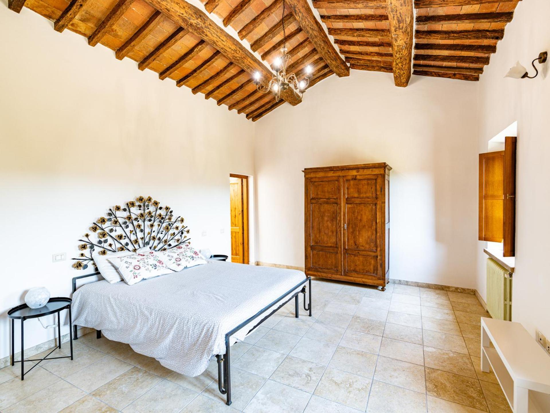 Ulivo-Chianti Charming Flat With Private Parking! Apartment Asciano Luaran gambar