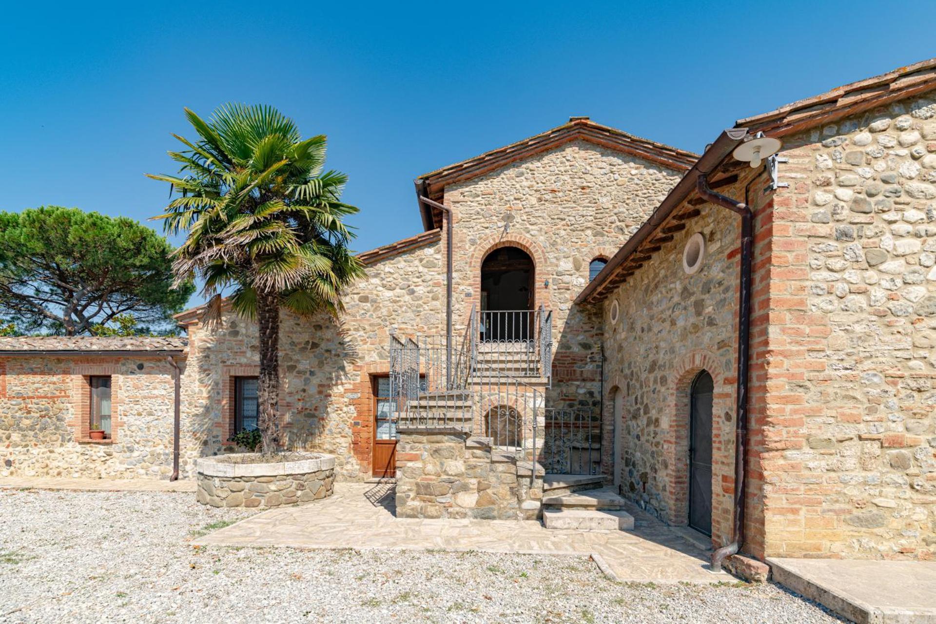Ulivo-Chianti Charming Flat With Private Parking! Apartment Asciano Luaran gambar
