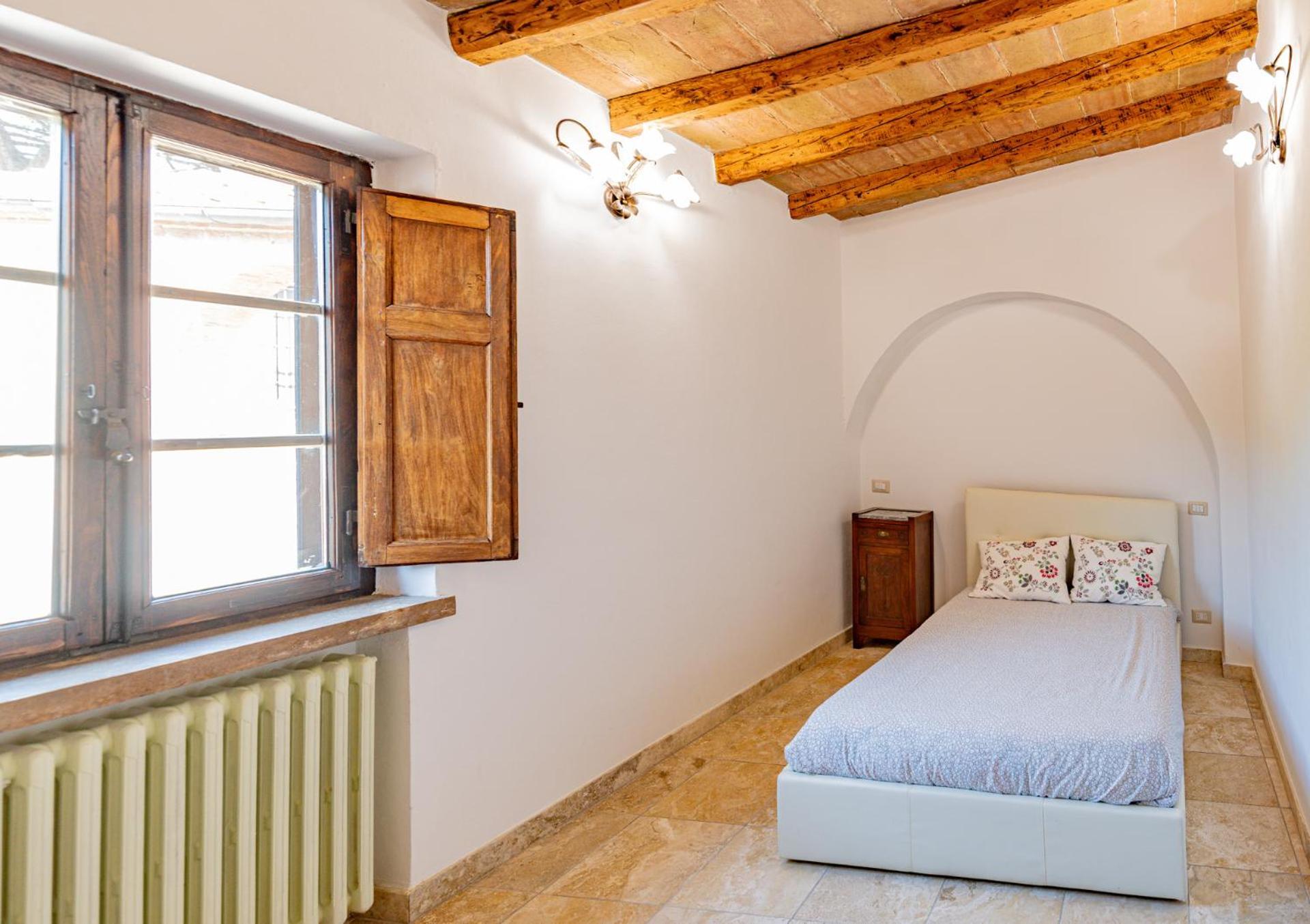 Ulivo-Chianti Charming Flat With Private Parking! Apartment Asciano Luaran gambar