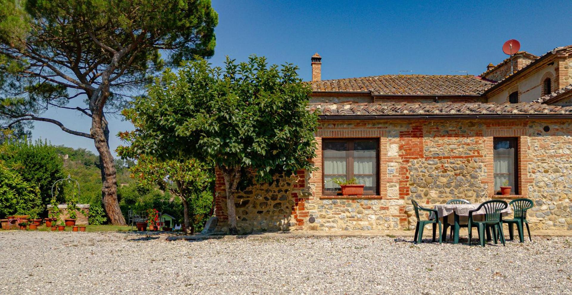 Ulivo-Chianti Charming Flat With Private Parking! Apartment Asciano Luaran gambar