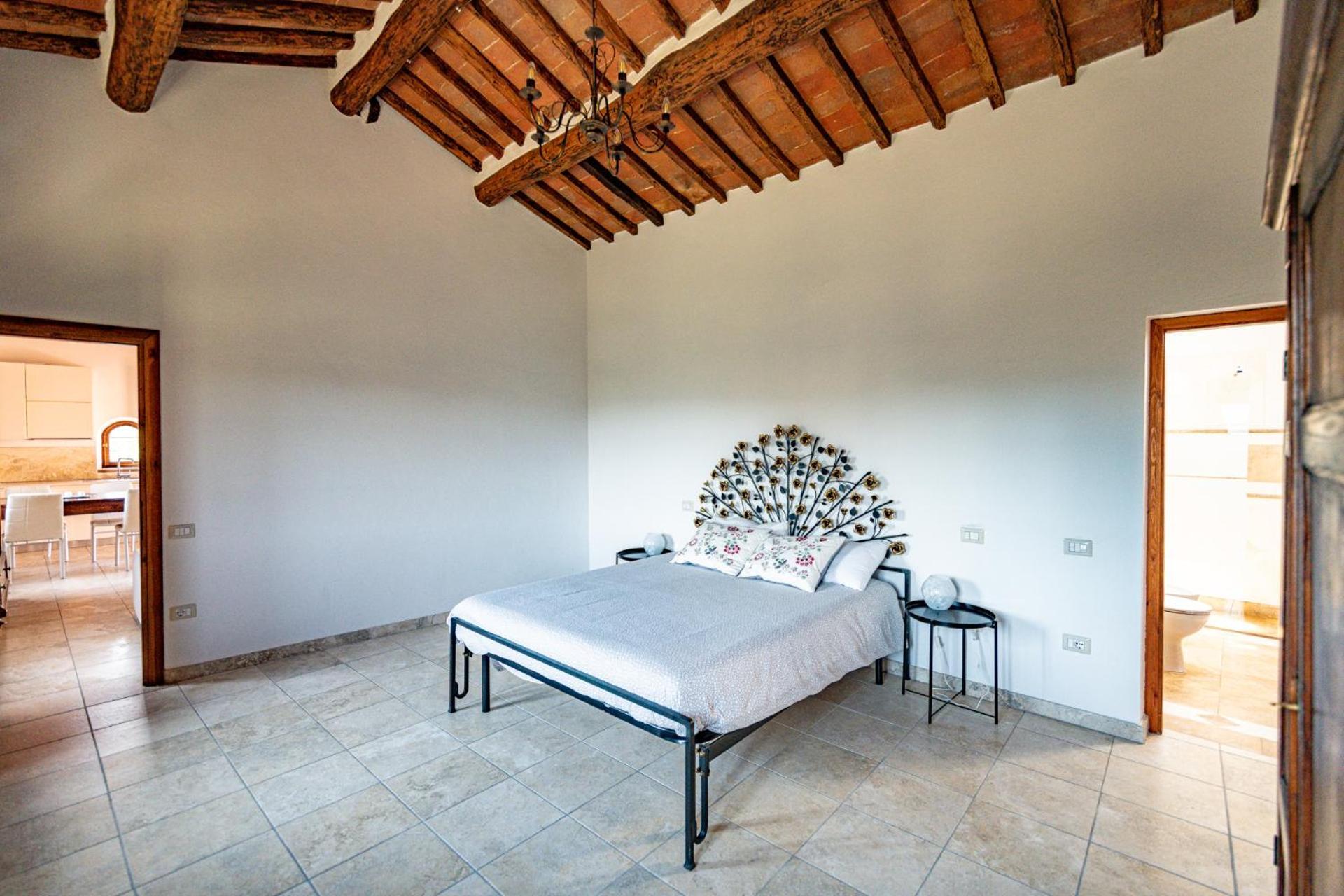 Ulivo-Chianti Charming Flat With Private Parking! Apartment Asciano Luaran gambar